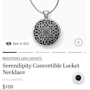 Brighton serendipity convertible locket